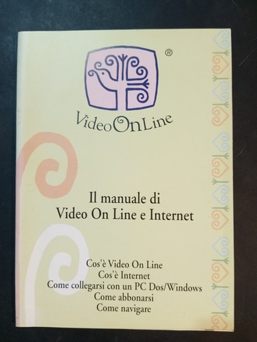 Video on Line il Manuale di Video On Line e Internet 1995 NCL78 - Picture 1 of 5