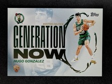 2025-26 Topps HUGO GONZALEZ Rookie RC Generation Now Boston Celtics #GN-28