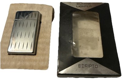 Vintage Butane Lighter NIB By Scripto USA