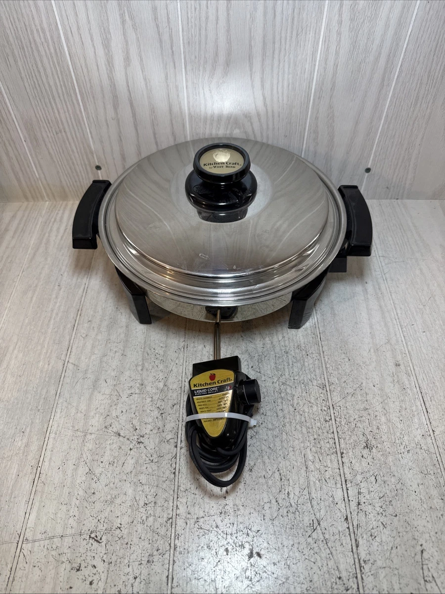 West Bend Stainless Steel Electric Skillets for sale | eBay