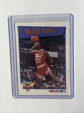 1991-92 NBA Hoops Slam Dunk Champion Michael Jordan #IV READ DESCRIPTION