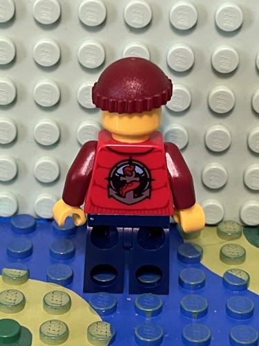 Lego Minifigure City Deep Sea Explorers Submariner Cty0566 - Picture 2 of 2