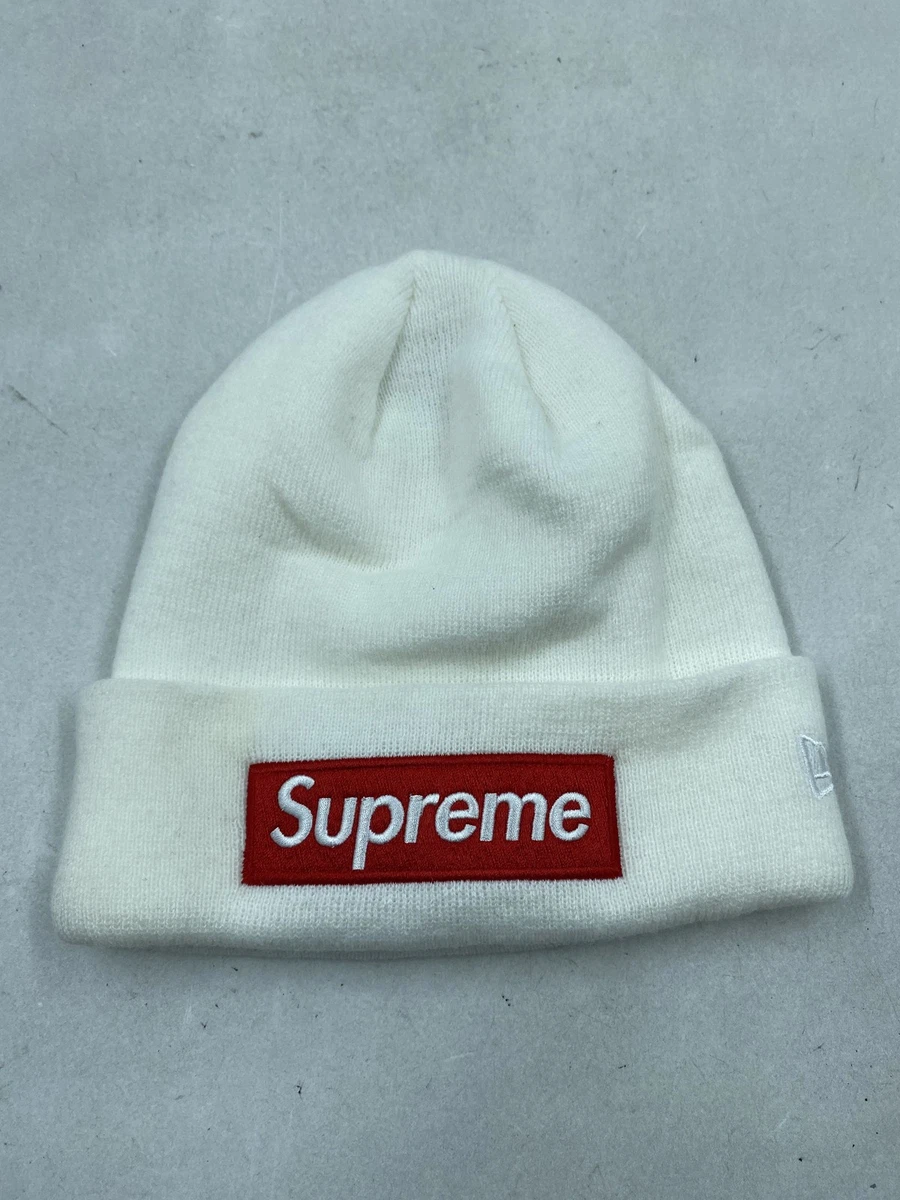 Supreme Beanie White Hats for Men for sale - eBay