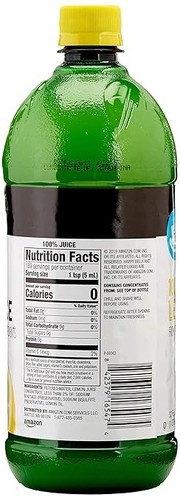 Happy Belly 100 % jugo de limón, botella de 32 fl oz - Imagen 2 de 5