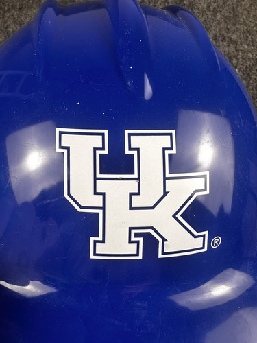 University of Kentucky UK Wildcats Logo Bullard Adjustable Hardhat Made In USA - Picture 8 of 9