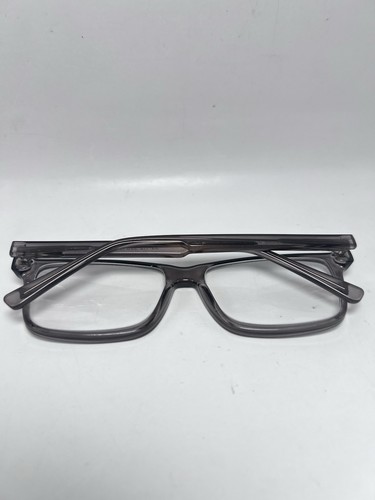 SUCCESS SS-112 SMOKE 55-15-140 GREY FULL RIM EYEGLASSES FRAMES ONLY RECTANGULAR - Picture 5 of 5