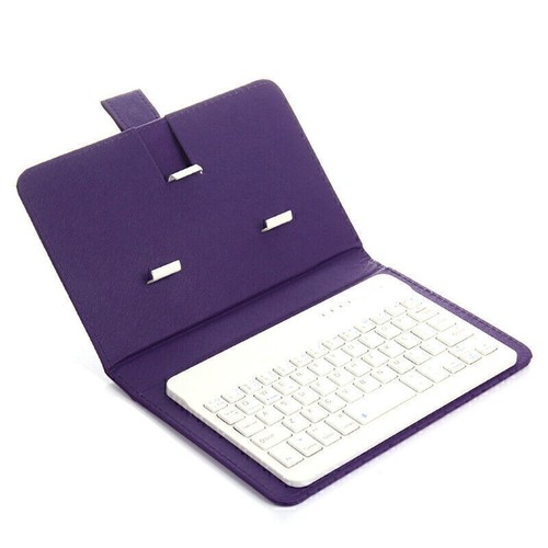 Mobile Bluetooth wireless Keyboard Leather Case Protective Cover For iPhone iPad - Picture 3 of 16