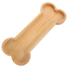 Dog Decorations Shaped Charcuterie Boards Wooden Serving Tray Wood Snack Plat...