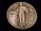 1929-S Standing Liberty Quarter, a solid Fine Grade coin.