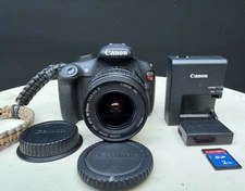 Canon EOS Rebel T5 18.0MP DSLR Camera + EF-S 18mm-55mm + More Low S/C 6,033 READ