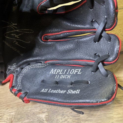 Rawlings 11" Baseball Handschuh Francisco Lindor schwarz MPL110FL RHT gebraucht - Bild 3 von 9