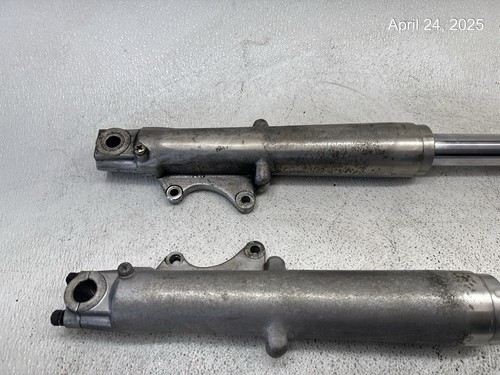 1994 Harley Davidson FLHT Classic Electra Glide Front Forks Tubes Legs Straight - Picture 9 of 21
