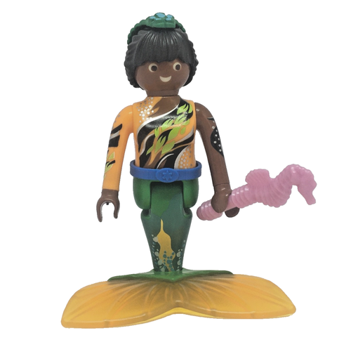 Playmobil Mermaid Princess Green Tail w/ Seahorse Scepter - C1 - Picture 5 of 5