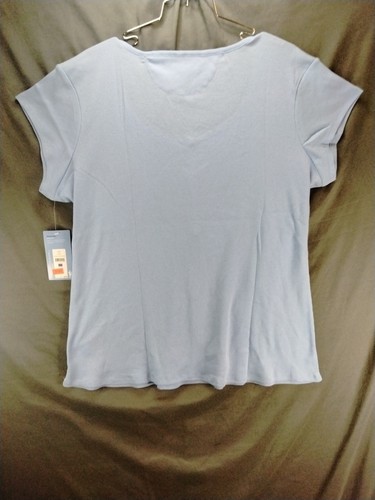 Jockey Sleepwear Top Pajama Shirt Womens XXL Blue New NWT Cotton Polyester - Picture 11 of 11