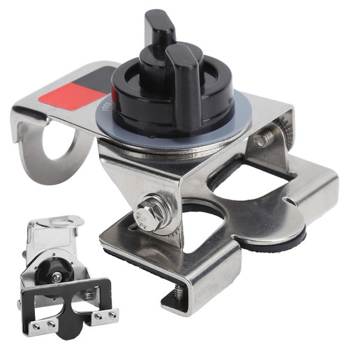 K33 Stainless Steel Antenna Hatchback Bracket Mount Trunk Lid For Radio Comm DTS - Zdjęcie 23 z 23