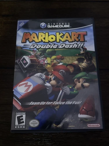 Mario Kart Double Dash (Nintendo GameCube, 2003) Complete CIB Manual TESTED