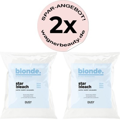 Dusy Star Bleach Beutel Blondierpulver 500g Blondierung 2 Stück (27,49 EUR/)