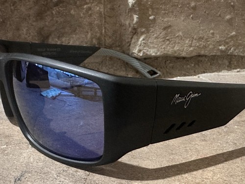 occhiali da sole maui jim keha Mj 664 blu hawaii grigio specchio polarizzati - Foto 7 di 13