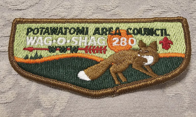 Boy Scout OA 280 Wag-O-Shag S5 Lodge Flap