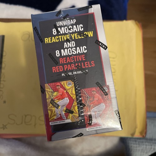 2021 Panini Mosaic Baseball MLB Mega Box 96 Cards 10 Packs +2 Bonus Packs - Picture 6 of 6