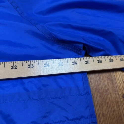 Vintage 90s Currentseen Jacket Mens 2XL Blue Lined Wind Breaker Nylon Pockets image 5