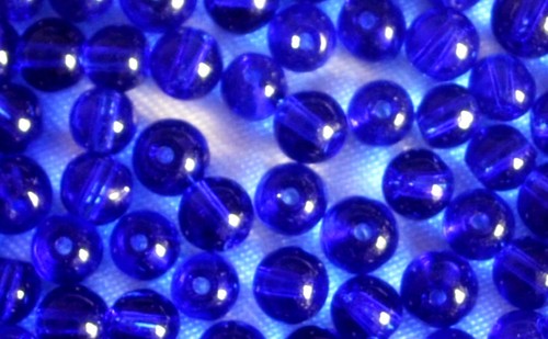 100pcs Multicoloured round crystal glass spacer beads 3mm, 4mm, 6mm DIY Craft - Picture 4 of 8