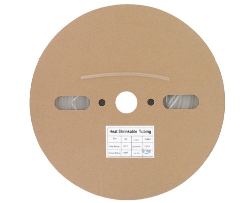 Heatshrink 1 1/2 RED Series Polyolefin 2:1 Shrink Ratio