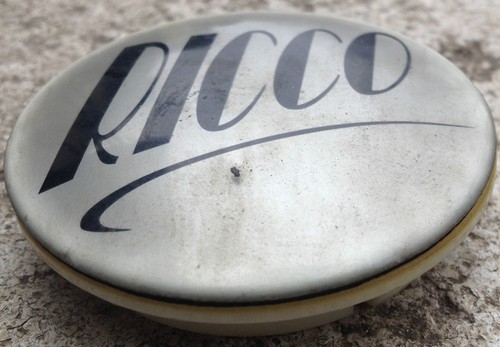 Ricco Wheel Center Cap Rim Custom Aftermarket Hubcap Cover C-65 silver Hub 2 1/2 - Picture 2 of 4