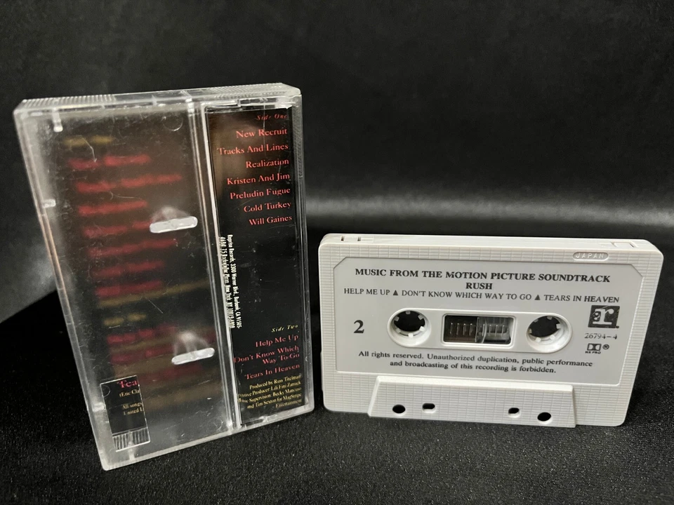 Rush Soundtrack Eric Clapton Cassette Tape (Reprise 1992) Foto 3 de 3