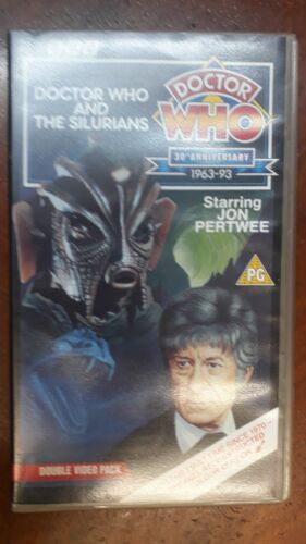 BBC Doctor Who And The Silurians Double Video Pack, Jon Pertwee, 1993, 167 Mins - Picture 1 of 4
