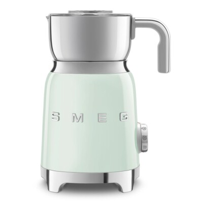 Smeg MFF11PGUS Pastel Green 50's Retro Style Milk Frother (Open Box)