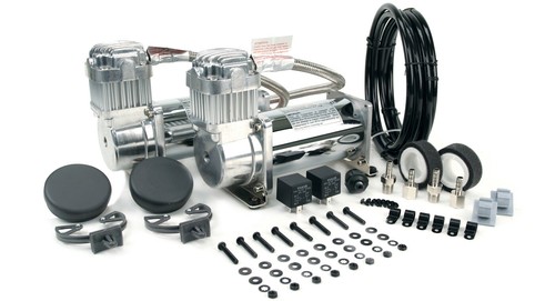 VIAIR Dual 400C Chrome Fast Fill Air Compressor Kit for Train Horns - 150 PSI - Bild 1 von 3
