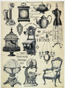 Details about Rice Paper Vintage Design for Decoupage, Scrapbook Sheet, Craft Paper