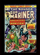 Sub-Mariner #70 1974 VF- 7.5 High Definition Scans**