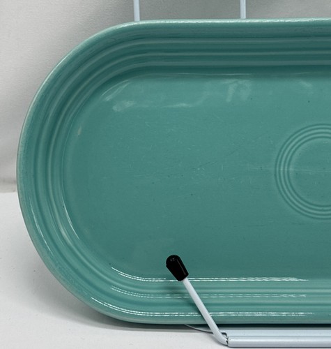 Fiestaware Turquoise Blue Bread Loaf Plate Tray Platter Pan 12” Fiesta Ware HLC - Picture 2 of 23