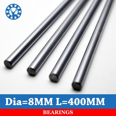 2 x 8mm Shaft 300mm 12/" Hardened Rod Rail Linear Motion 3D Printer XYZ for lm8uu
