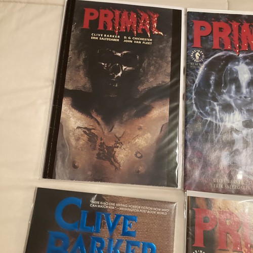 Clive Barker Primal Comic Lote 1 y2 de 2 números conjunto y #0 Tapping Vein 3 Horror - Imagen 3 de 11