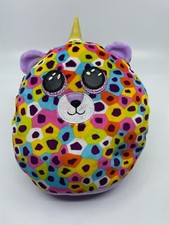 Ty Squish-a-boo Giselle Unicorn Large 14” Cushion Plush Toy Multicoloured Dots