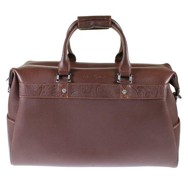 robert graham leather duffle bag