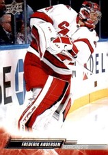2022-23 Upper Deck Hockey #32 Fredrik Anderson Carolina Hurricanes Series 1