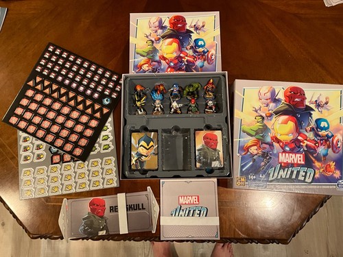 Marvel United Board Game CMON Fully Painted - Picture 1 of 10