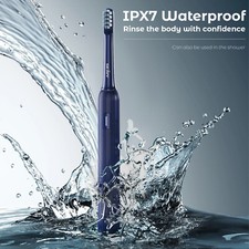 Pro Electric Toothbrush Rechargeable With 3 Brush Heads 3 Modes Timer