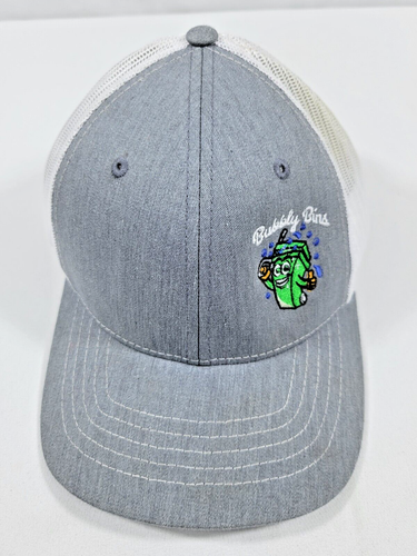 Richardson 112 Youth Bubbly Bins Baseball League Trucker Cap Hat Gray - Picture 2 of 18