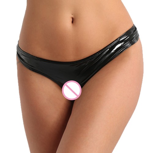 Mujeres Sexy Metálico Travieso Botín Pantalones Cortos Ropa Interior Brillante Rave Baile Pantalones Cortos Club - Imagen 10 de 66