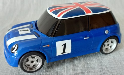 Carrera First 1st Mini Cooper S Blue BMW Union Jack Roof #1  1:50 Scale New - Picture 5 of 24