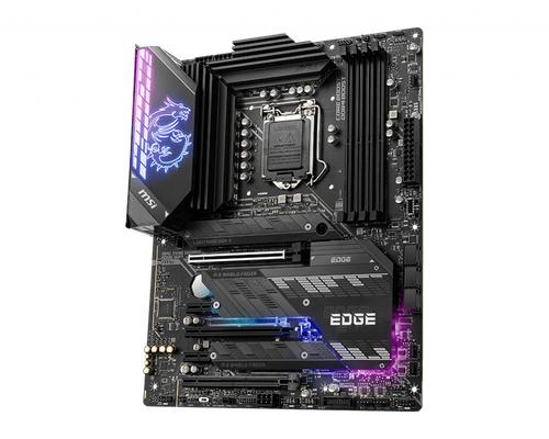 NEW MSI Z590 GAMING EDGE WIFI Motherboard CPU SOCKET LGA1200 Intel DDR4 HDMI - Picture 2 of 5