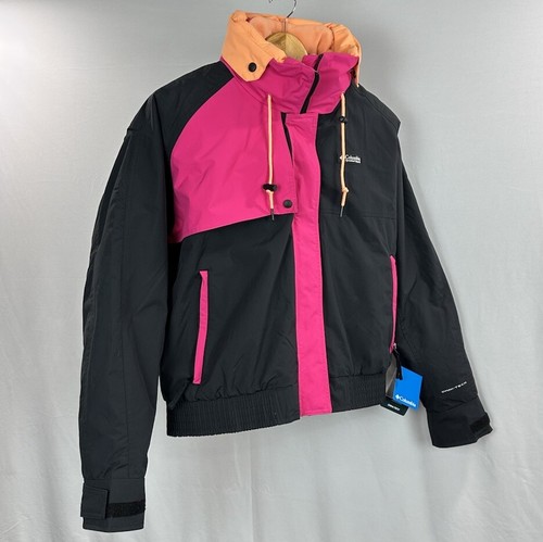 Columbia Ski Interchange 3 In 1 Jacket Womens 2XL Pink Wintertrainer Hooded NWT - Picture 1 of 15