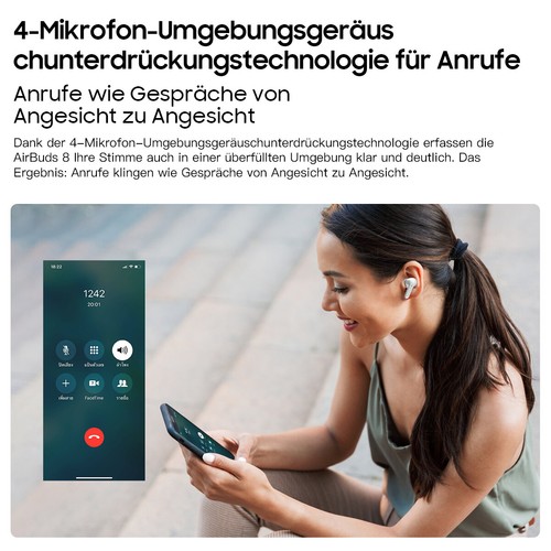 Blackview AirBuds 8 Kabellos Bluetooth Kopfhörer Noise Cancelling Ohrhörer Sport - Bild 10 von 30