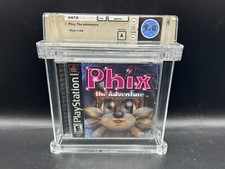 2003 AgeTec Phix: The Adventure PS1 WATA 9.0 A FACTORY SEALED VGA