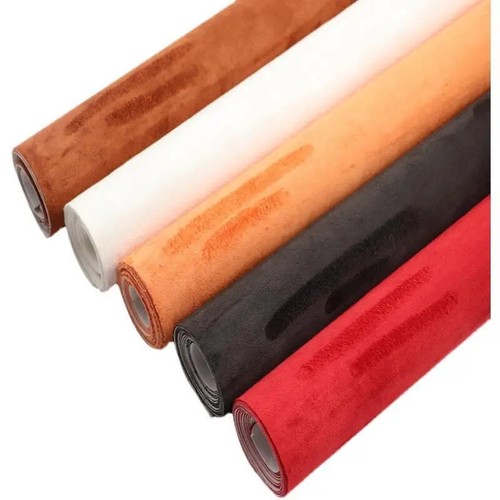 Multi Color Black Self Adhesive Suede Fabric Sticky Velvet Liner Roll Adhesivo - Picture 6 of 36